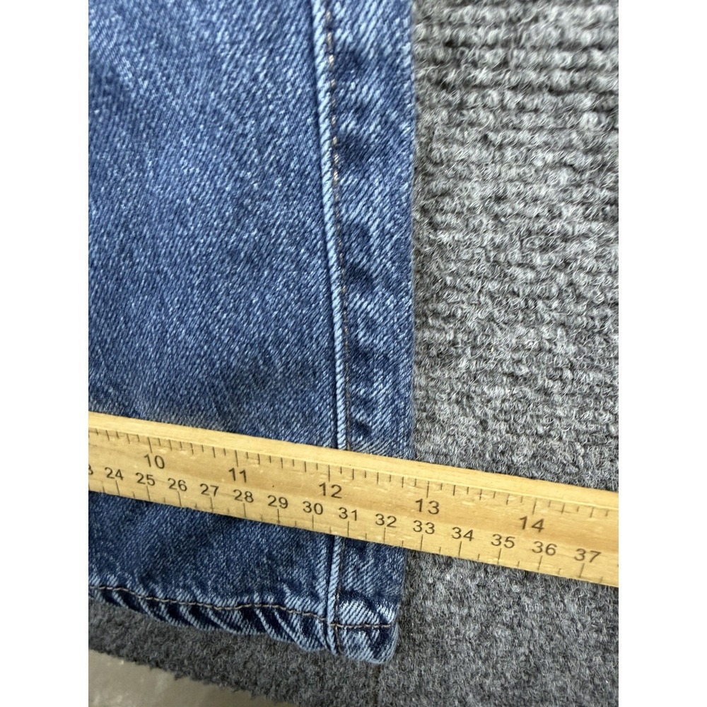 Scoop Super Wide Leg Stretch Jeans Baggy Skater Y2K Grunge‎ Size 6 31x31 - Picture 8 of 8